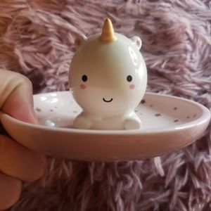 Smoko ceramic elodie unicorn tray